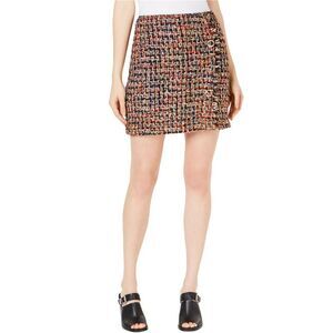 Just One Answer Womens Button Front Mini Skirt, NWT